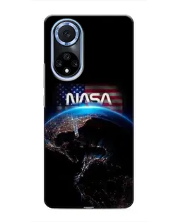 Чехол для Huawei Nova 9 SE с картинкой «Земля из космоса NASA»