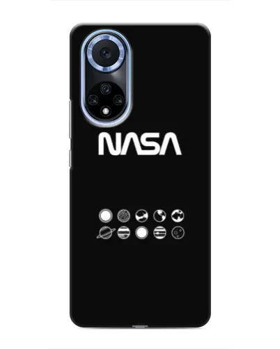 Чехол для Huawei Nova 9 SE с картинкой «NASA — технический принт»
