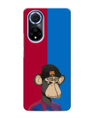 Чехол для Huawei Nova 9 SE с картинкой «Bored Ape — фанат Барсы» Чехол для Huawei Nova 9 SE с картинкой «Bored Ape — фанат Барсы»