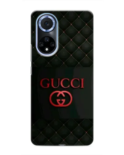 Чехол для Huawei Nova 9 SE с картинкой «Gucci — стеганый черный»
