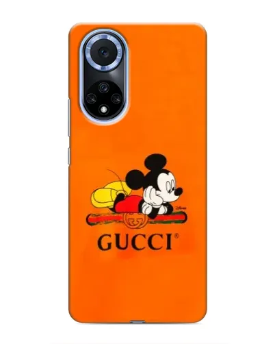 Чехол для Huawei Nova 9 SE с картинкой «Микки Маус Gucci — оранж» Чехол для Huawei Nova 9 SE с картинкой «Микки Маус Gucci — оранж»