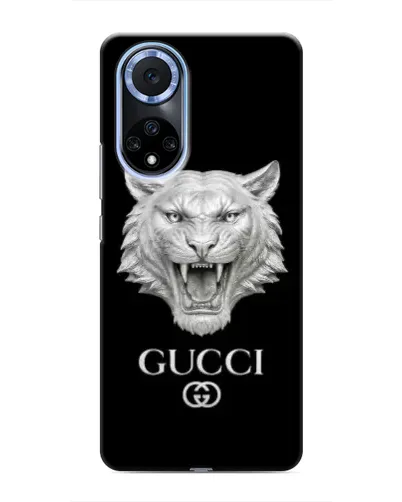 Чехол для Huawei Nova 9 SE с картинкой «Gucci — серебряный лев» Чехол для Huawei Nova 9 SE с картинкой «Gucci — серебряный лев»