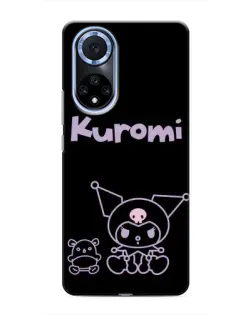 Чохол для Huawei Nova 9 SE з картинкою «Kuromi — чорний мінімалізм» Чохол для Huawei Nova 9 SE з картинкою «Kuromi — чорний мінімалізм»