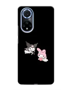 Чехол для Huawei Nova 9 SE с картинкой «My Melody и Kuromi»