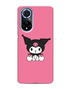 Чехол для Huawei Nova 9 SE с картинкой «Хмурая Kuromi»