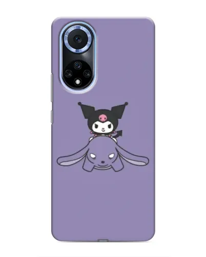 Чехол для Huawei Nova 9 SE с картинкой «Kuromi на лиловом фоне» Чехол для Huawei Nova 9 SE с картинкой «Kuromi на лиловом фоне»