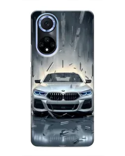 Чехол для Huawei Nova 9 SE с картинкой «BMW в свете фар»