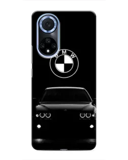 Чехол для Huawei Nova 9 SE с картинкой «BMW — взгляд из темноты»
