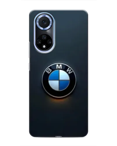 Чехол для Huawei Nova 9 SE с картинкой «Логотип BMW — минимализм»