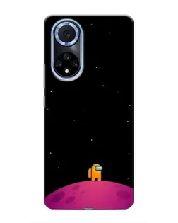 Чехол для Huawei Nova 9 SE с картинкой «Одинокий герой на планете»