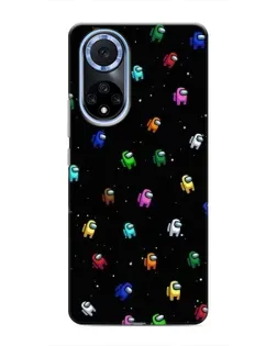 Чехол для Huawei Nova 9 SE с картинкой «Экипаж Among Us»