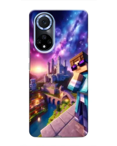 Чехол для Huawei Nova 9 SE с картинкой «Стив и космос»