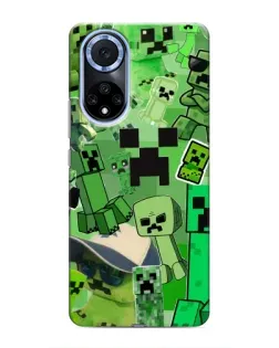 Чохол для Huawei Nova 9 SE з картинкою «Кріпери Minecraft»