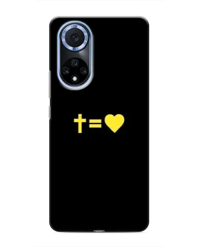 Чехол для Huawei Nova 9 SE с картинкой «Сердце и Крест» Чехол для Huawei Nova 9 SE с картинкой «Сердце и Крест»