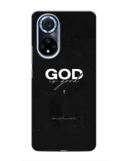Чехол для Huawei Nova 9 SE с картинкой «GOD — Бог над всем»