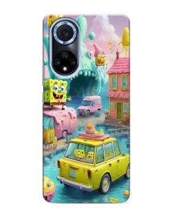 Чехол для Huawei Nova 9 SE с картинкой «Монстр-трак приключения»