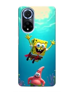 Чехол для Huawei Nova 9 SE с картинкой «Спанч Боб под водой» Чехол для Huawei Nova 9 SE с картинкой «Спанч Боб под водой»