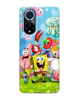 Чехол для Huawei Nova 9 SE с картинкой «Губка Боб и друзья» Чехол для Huawei Nova 9 SE с картинкой «Губка Боб и друзья»