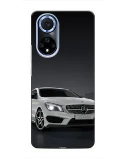 Чехол для Huawei Nova 9 SE с картинкой «Mercedes AMG GT Silver»
