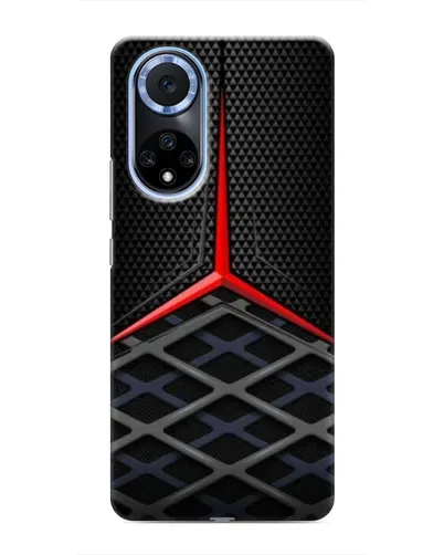 Чехол для Huawei Nova 9 SE с картинкой «Mercedes Carbon Grid»