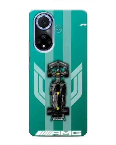 Чехол для Huawei Nova 9 SE с картинкой «Mercedes AMG Petronas»