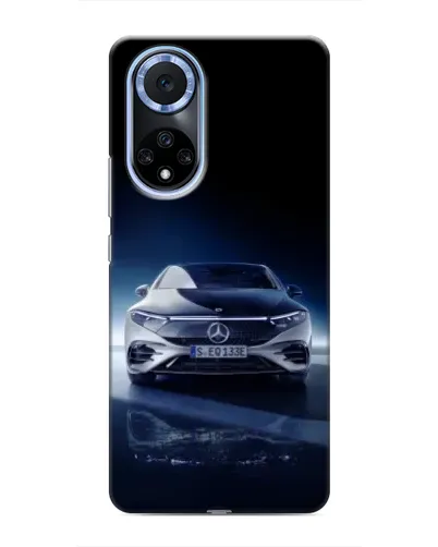 Чехол для Huawei Nova 9 SE с картинкой «Ночной Mercedes EQ»