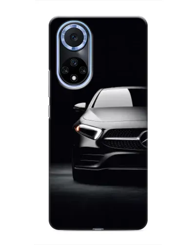 Чехол для Huawei Nova 9 SE с картинкой «Свет фар Mercedes»
