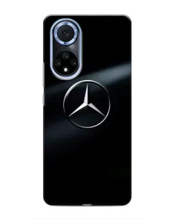 Чехол для Huawei Nova 9 SE с картинкой «Mercedes на металле» Чехол для Huawei Nova 9 SE с картинкой «Mercedes на металле»