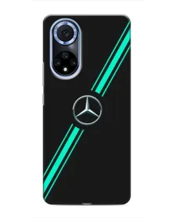 Чехол для Huawei Nova 9 SE с картинкой «Спортивные линии Mercedes» Чехол для Huawei Nova 9 SE с картинкой «Спортивные линии Mercedes»