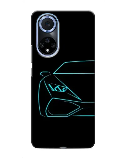 Чехол для Huawei Nova 9 SE с картинкой «Голубой силуэт Lamborghini» Чехол для Huawei Nova 9 SE с картинкой «Голубой силуэт Lamborghini»