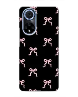 Чехол для Huawei Nova 9 SE с картинкой «Бант-цветок»