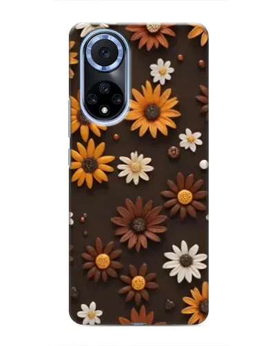 Чехол для Huawei Nova 9 SE с картинкой «Узор из маленьких подсолнухов» Чехол для Huawei Nova 9 SE с картинкой «Узор из маленьких подсолнухов»