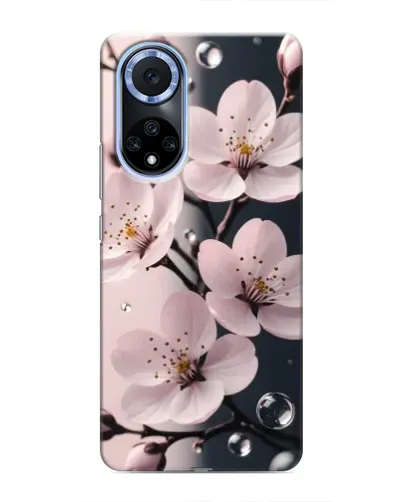 Чехол для Huawei Nova 9 SE с картинкой «Нежная сакура и капли» Чехол для Huawei Nova 9 SE с картинкой «Нежная сакура и капли»