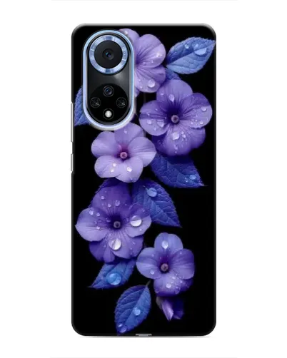 Чехол для Huawei Nova 9 SE с картинкой «Фиолетовые цветы с росою» Чехол для Huawei Nova 9 SE с картинкой «Фиолетовые цветы с росою»