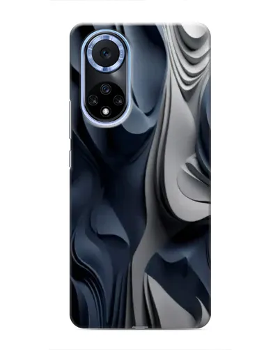 Чехол для Huawei Nova 9 SE с картинкой «Объемные синие складки» Чехол для Huawei Nova 9 SE с картинкой «Объемные синие складки»
