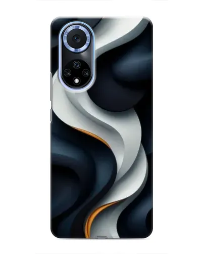 Чехол для Huawei Nova 9 SE с картинкой «Объемные черно-белые ленты» Чехол для Huawei Nova 9 SE с картинкой «Объемные черно-белые ленты»