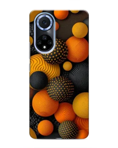 Чехол для Huawei Nova 9 SE с картинкой «Объемные оранжевые сферы» Чехол для Huawei Nova 9 SE с картинкой «Объемные оранжевые сферы»