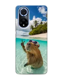 Чохол для Huawei Nova 9 SE з картинкою «Капібара на морі» Чохол для Huawei Nova 9 SE з картинкою «Капібара на морі»