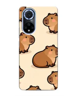 Чохол для Huawei Nova 9 SE з картинкою «Паттерн милих капібар» Чохол для Huawei Nova 9 SE з картинкою «Паттерн милих капібар»