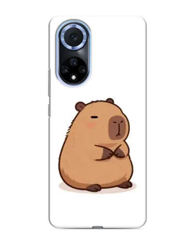 Чехол для Huawei Nova 9 SE с картинкой «Толстенькая капибара»