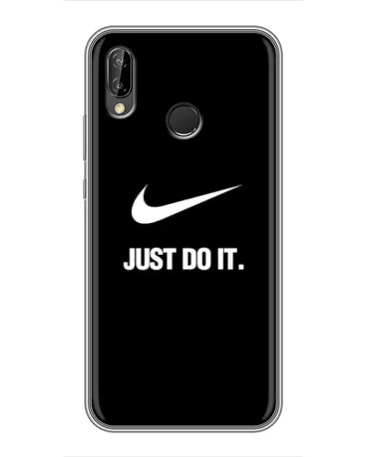 Чехол для Huawei P Smart 2019 с картинкой «Классический принт Nike»