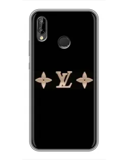 Чехол для Huawei P Smart 2019 с картинкой «Louis Vuitton — минимализм»