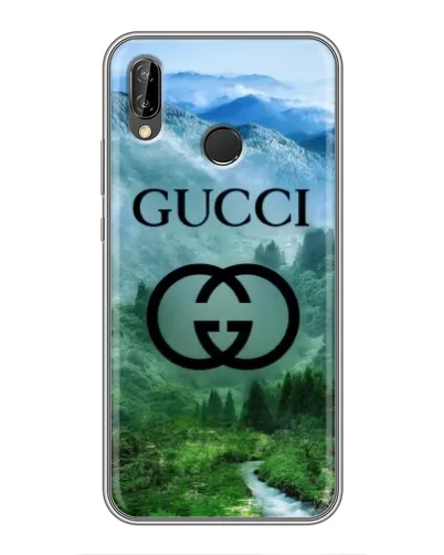 Чехол для Huawei P Smart 2019 с картинкой «Gucci — горный пейзаж» Чехол для Huawei P Smart 2019 с картинкой «Gucci — горный пейзаж»