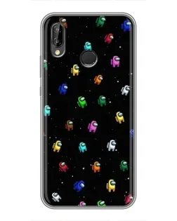 Чехол для Huawei P Smart 2019 с картинкой «Экипаж Among Us» Чехол для Huawei P Smart 2019 с картинкой «Экипаж Among Us»