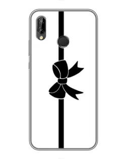 Чехол для Huawei P Smart 2019 с картинкой «Вертикальный бант»