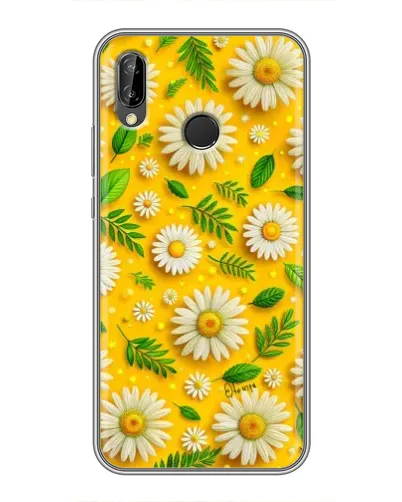 Чехол для Huawei P Smart 2019 с картинкой «Ромашковое солнце» Чехол для Huawei P Smart 2019 с картинкой «Ромашковое солнце»
