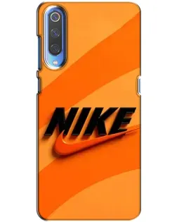 Чехол для Huawei P Smart 2020 с картинкой «Оранжевый драйв Nike»