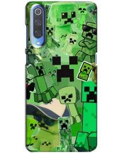 Чехол для Huawei P Smart 2020 с картинкой «Криперы Minecraft»