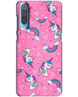 Чехол для Huawei P Smart 2020 с картинкой «Unicorn паттерн розовый»