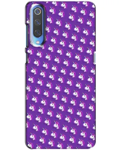 Чехол для Huawei P Smart 2020 с картинкой «Единороги на фиолетовом»